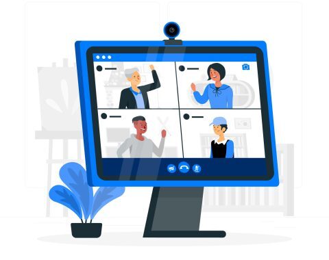 Organize virtual and physical events for student recruitment